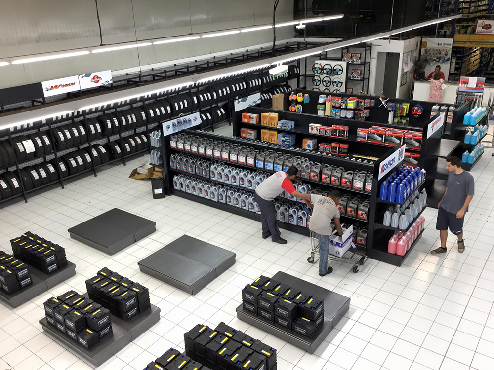 車用品店舖實績
